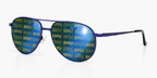 SMU Venture Aviator sunglasses.