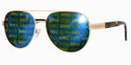 SMU Venture Aviator sunglasses.