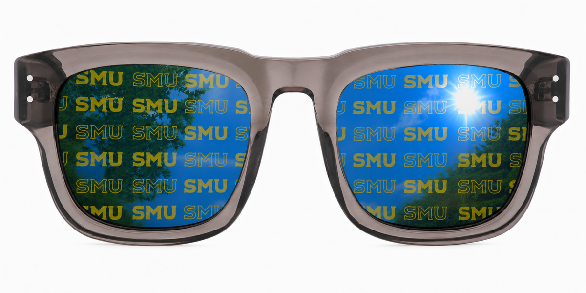 SMU Maverick Wayfarer sunglasses.