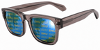 SMU Maverick Wayfarer sunglasses.