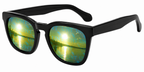 UNT Black Maverick Wayfarer sunglasses.