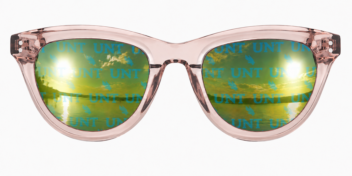 UNT Legacy Cat-Eye sunglasses.