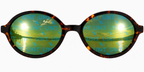 UNT Tortoise Icon Multi Logo sunglasses.