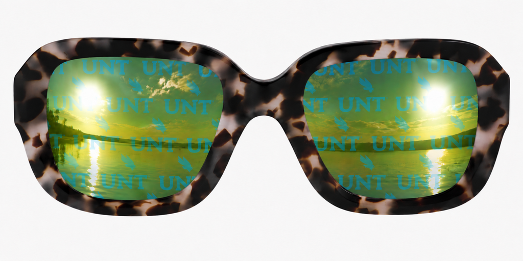 UNT Muse Cat-Eye sunglasses.