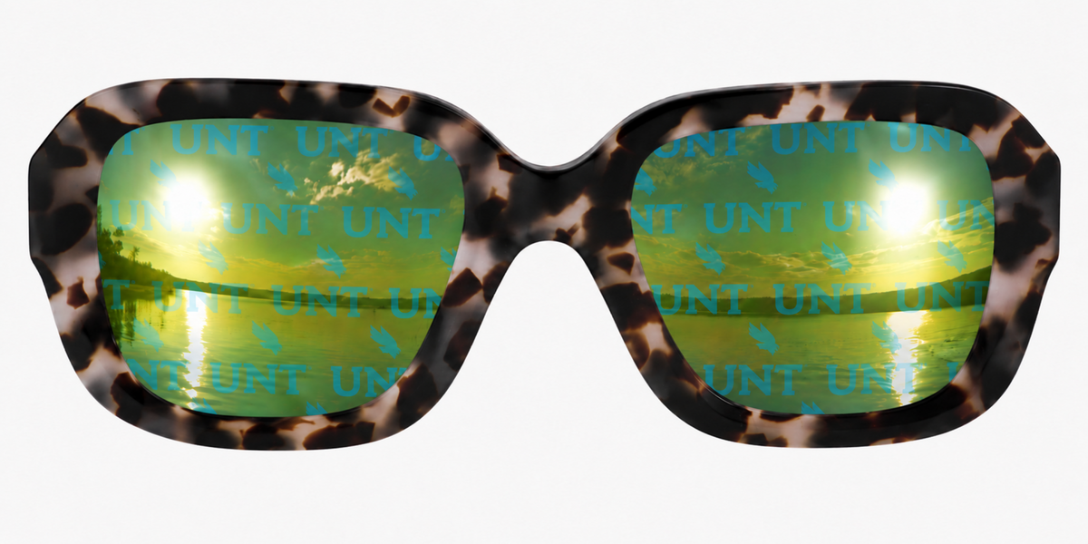 UNT Muse Cat-Eye sunglasses.