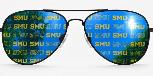 SMU Venture Aviator sunglasses.