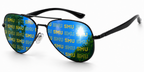 SMU Venture Aviator sunglasses.