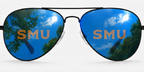 SMU Venture Aviator sunglasses.