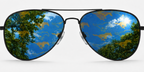 SMU Venture Aviator sunglasses.