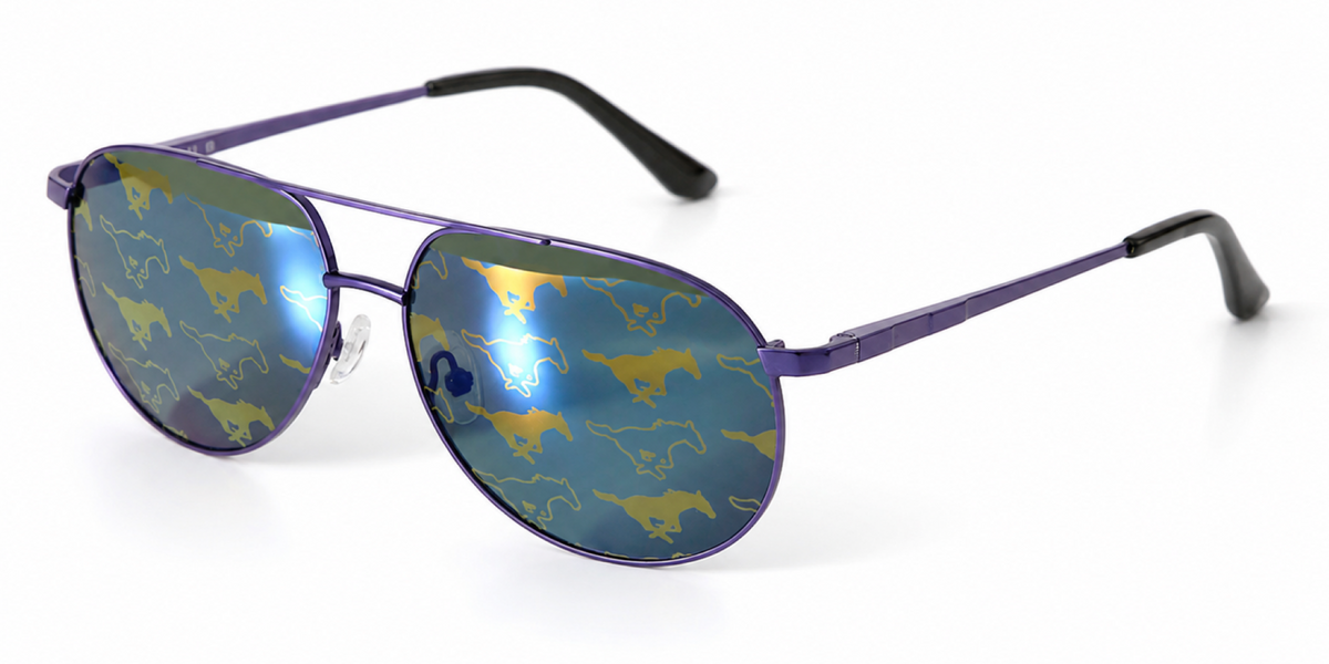SMU Venture Aviator sunglasses.