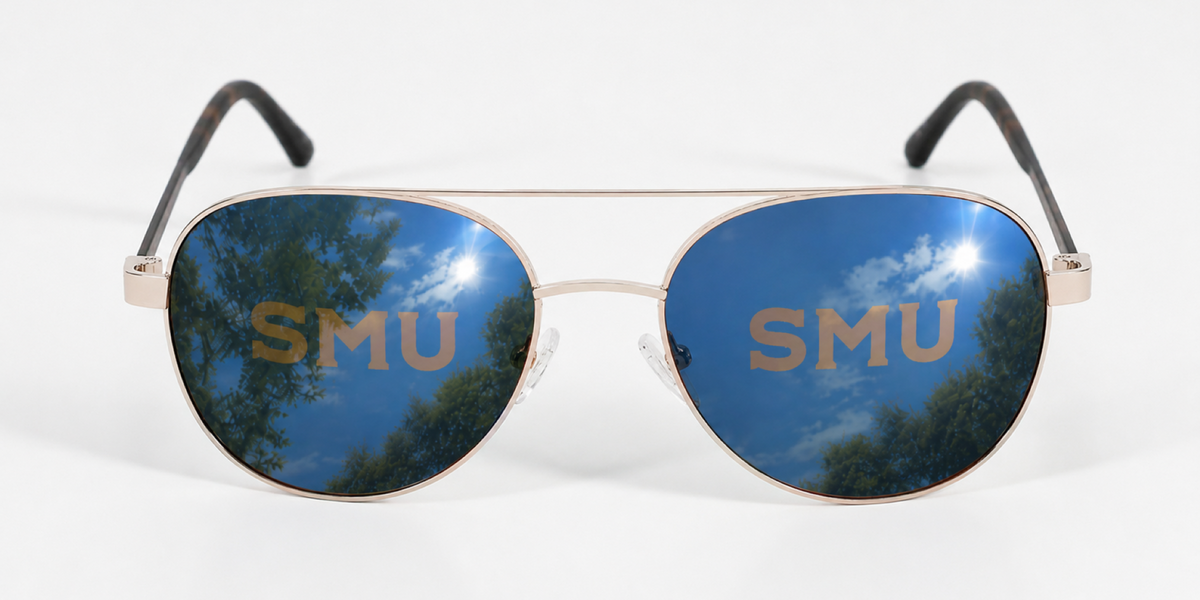 SMU Venture Aviator sunglasses.