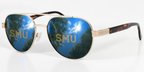 SMU Venture Aviator sunglasses.