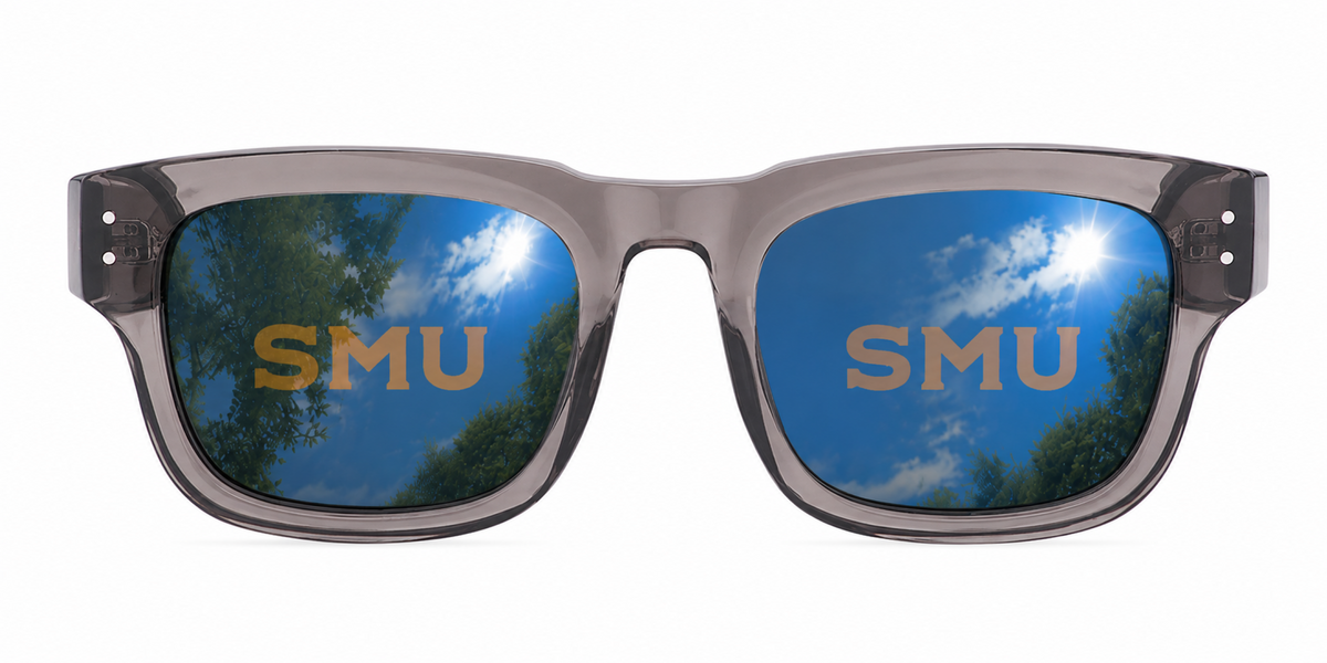 SMU Maverick Wayfarer sunglasses.