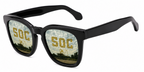 SOC Maverick Wayfarer sunglasses.