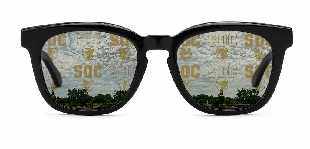 SOC Maverick Wayfarer sunglasses.