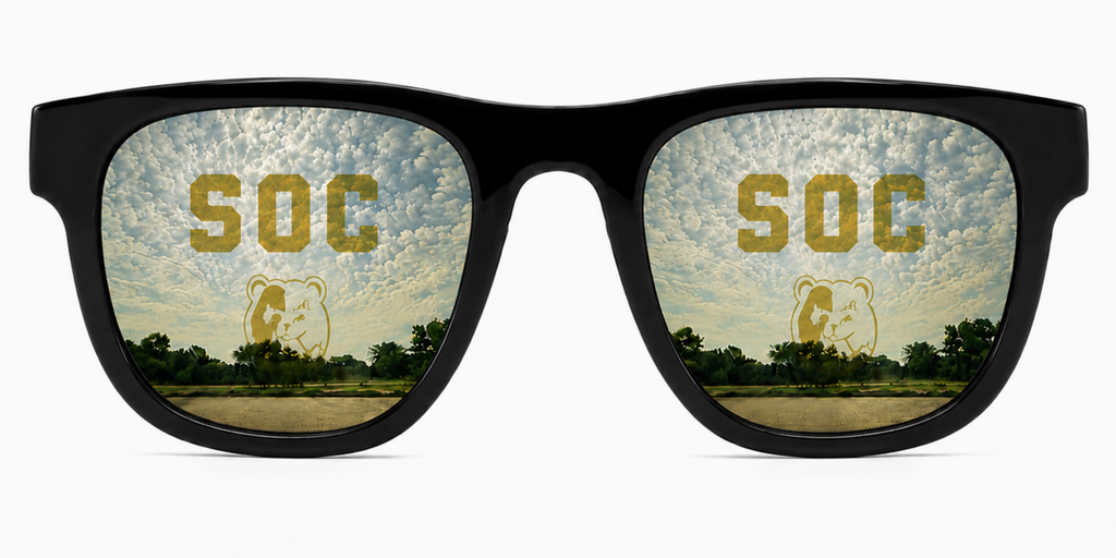 South Oak Cliff Legend Wayfarer sunglasses.