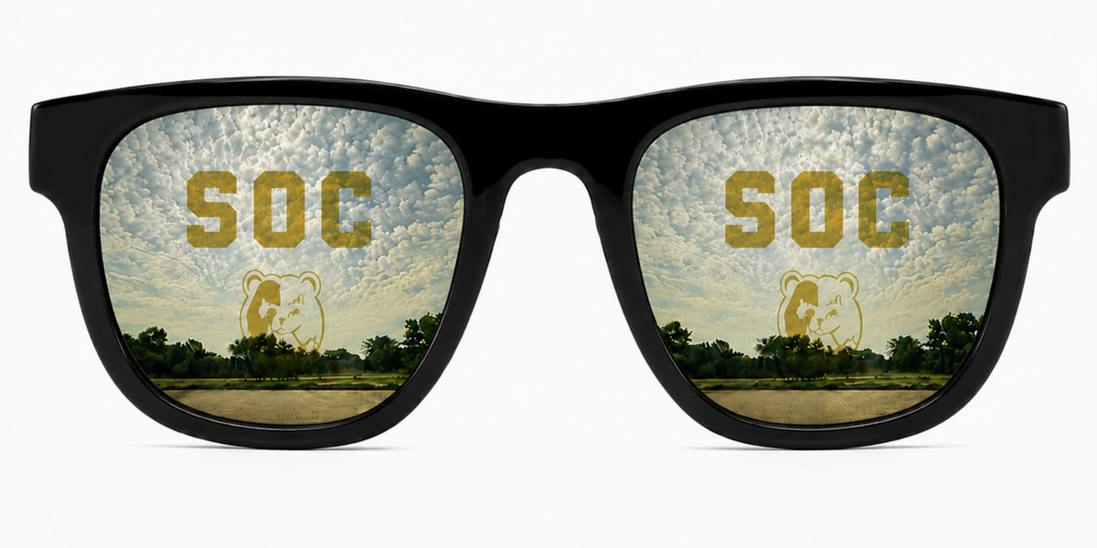 South Oak Cliff Legend Wayfarer sunglasses.