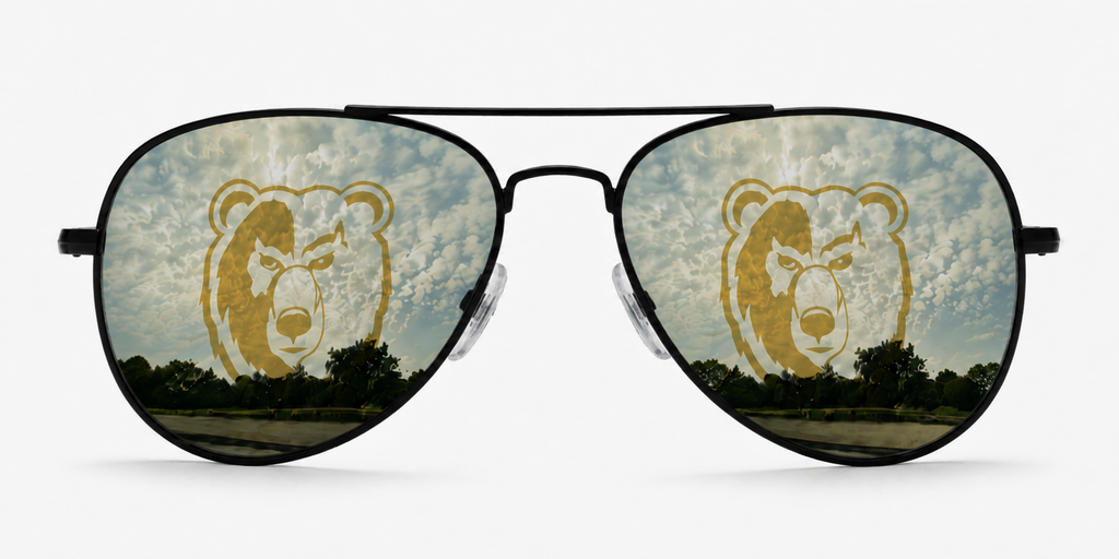 South Oak Cliff Venture Aviator sunglasses.