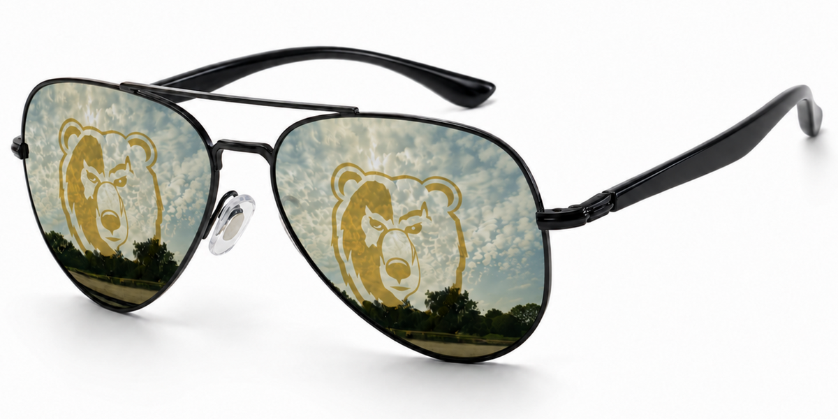 South Oak Cliff Venture Aviator sunglasses.