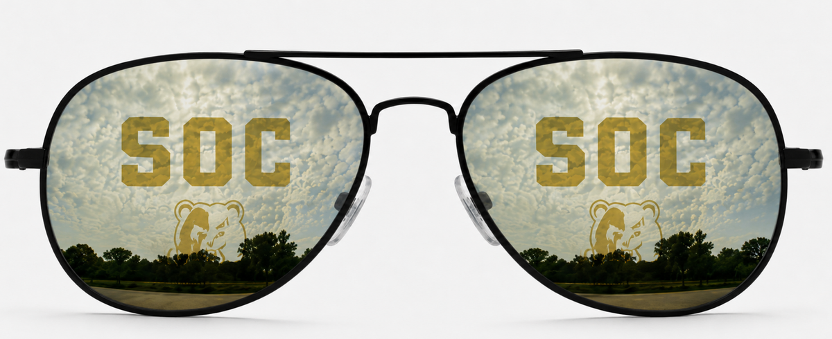 South Oak Cliff Venture Aviator sunglasses.
