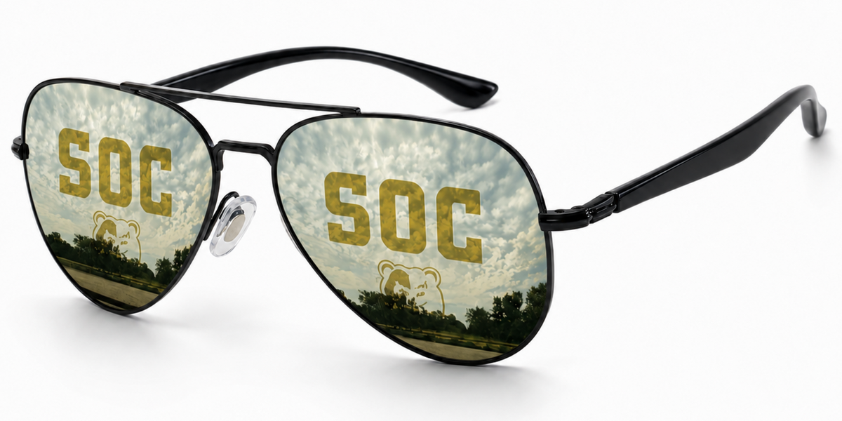 South Oak Cliff Venture Aviator sunglasses.