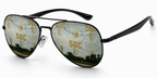South Oak Cliff Venture Aviator sunglasses.