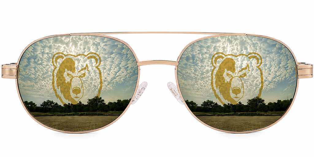 South Oak Cliff Venture Aviator sunglasses.