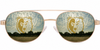 South Oak Cliff Venture Aviator sunglasses.