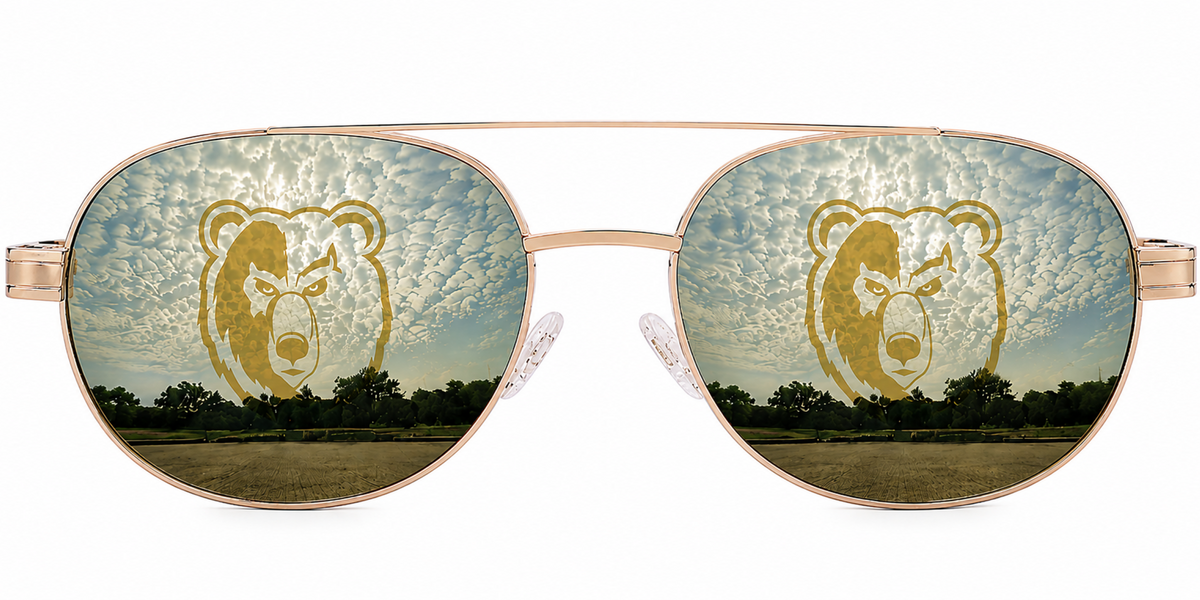 South Oak Cliff Venture Aviator sunglasses.