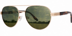 Sigma Chi Venture Aviator sunglasses.
