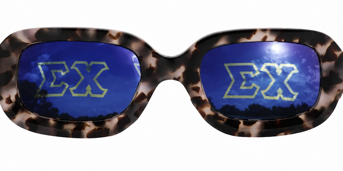 Sigma Chi Muse Cat-Eye sunglasses.