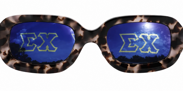 Sigma Chi Muse Cat-Eye sunglasses.
