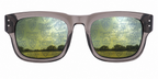Sigma Chi Maverick Wayfarer sunglasses.