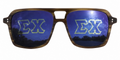 Sigma Chi Vantage Wayfarer sunglasses.
