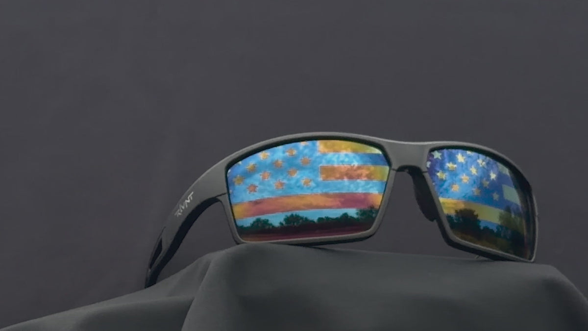 American Flag sunglasses.